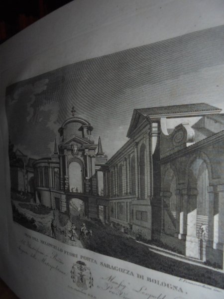AA. VV. VEDUTE Di BOLOGNA 1820 - 1821. 50 incisioni …