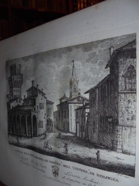 AA. VV. VEDUTE Di BOLOGNA 1820 - 1821. 50 incisioni …