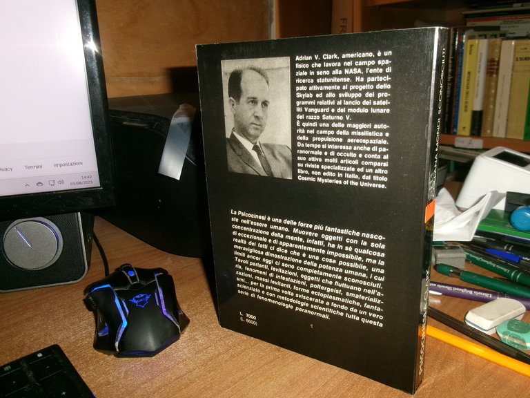 ADRIAN CLARK. PSICOCINESI la mente domina la materia... 1980