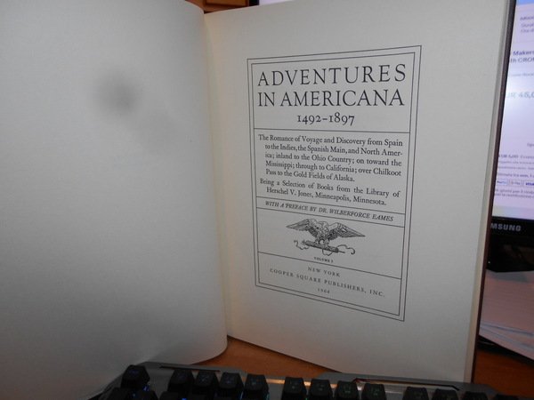 Adventures in America 1492 - 1897. Americana Collection