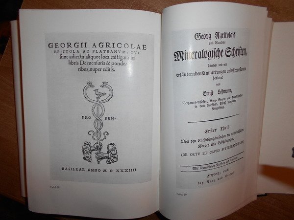 AGRICOLA Ausgewählte Werke. AGRICOLA-BIBLIOGRAPHIE 1520-1963