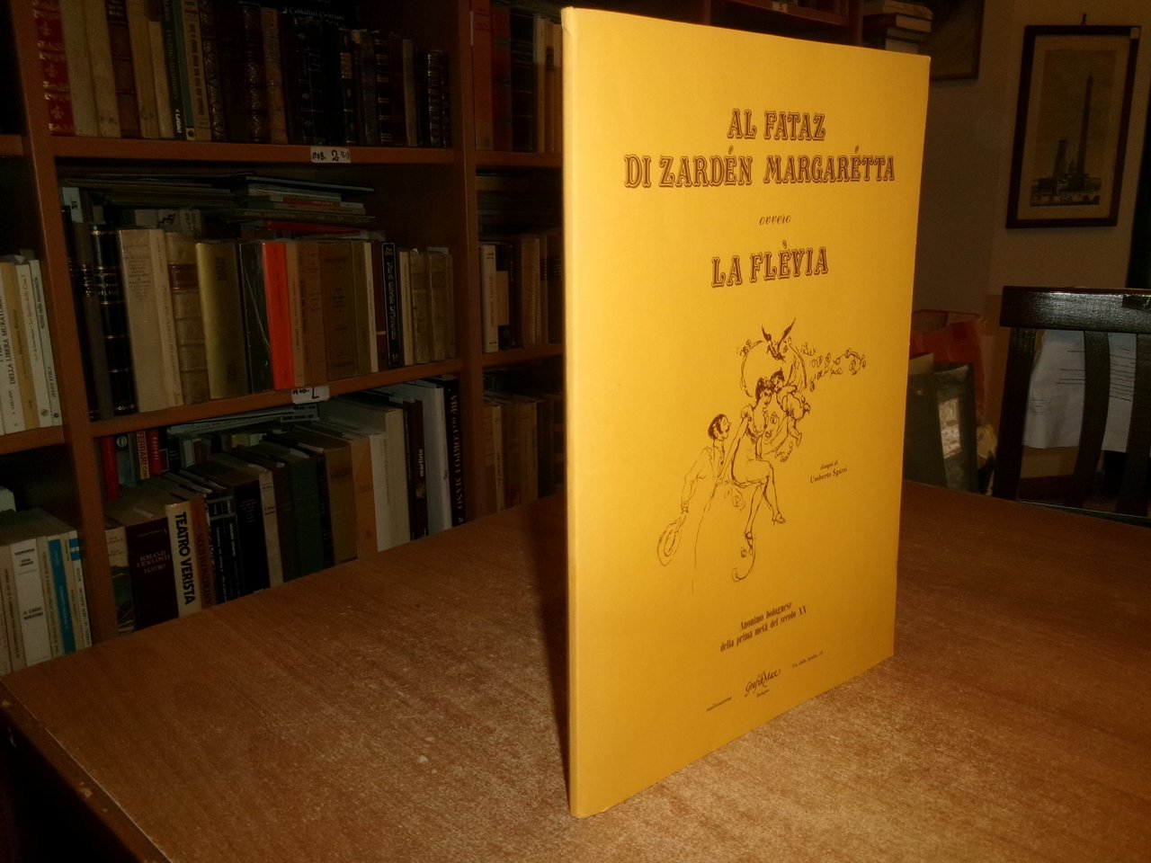 Al fataz di Zardén Margarétta ovvero la Flévia. Disegni di …