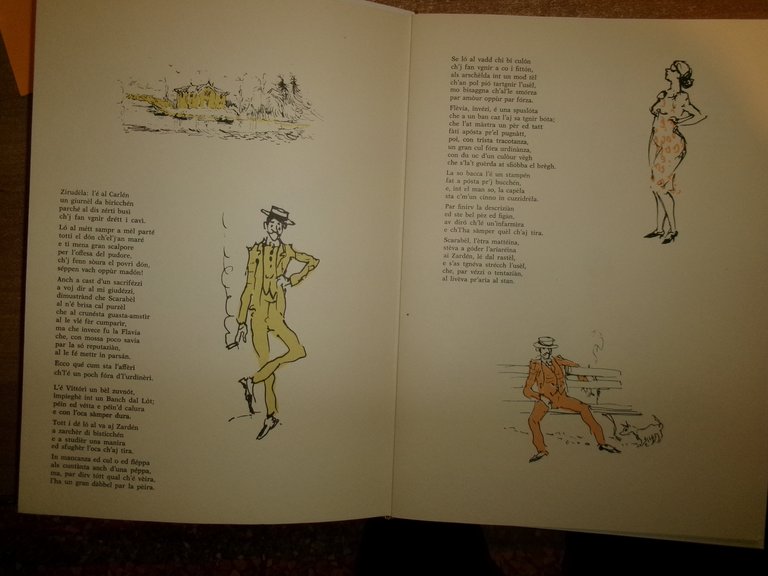 Al fataz di Zardén Margarétta ovvero la Flévia. Disegni di …
