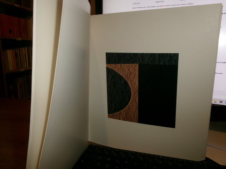ALBERTO BURRI. Cellotex e Multiplex - Galleria San Luca Bologna, …