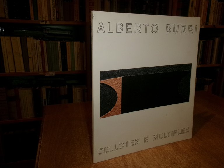 ALBERTO BURRI. Cellotex e Multiplex - Galleria San Luca Bologna, …