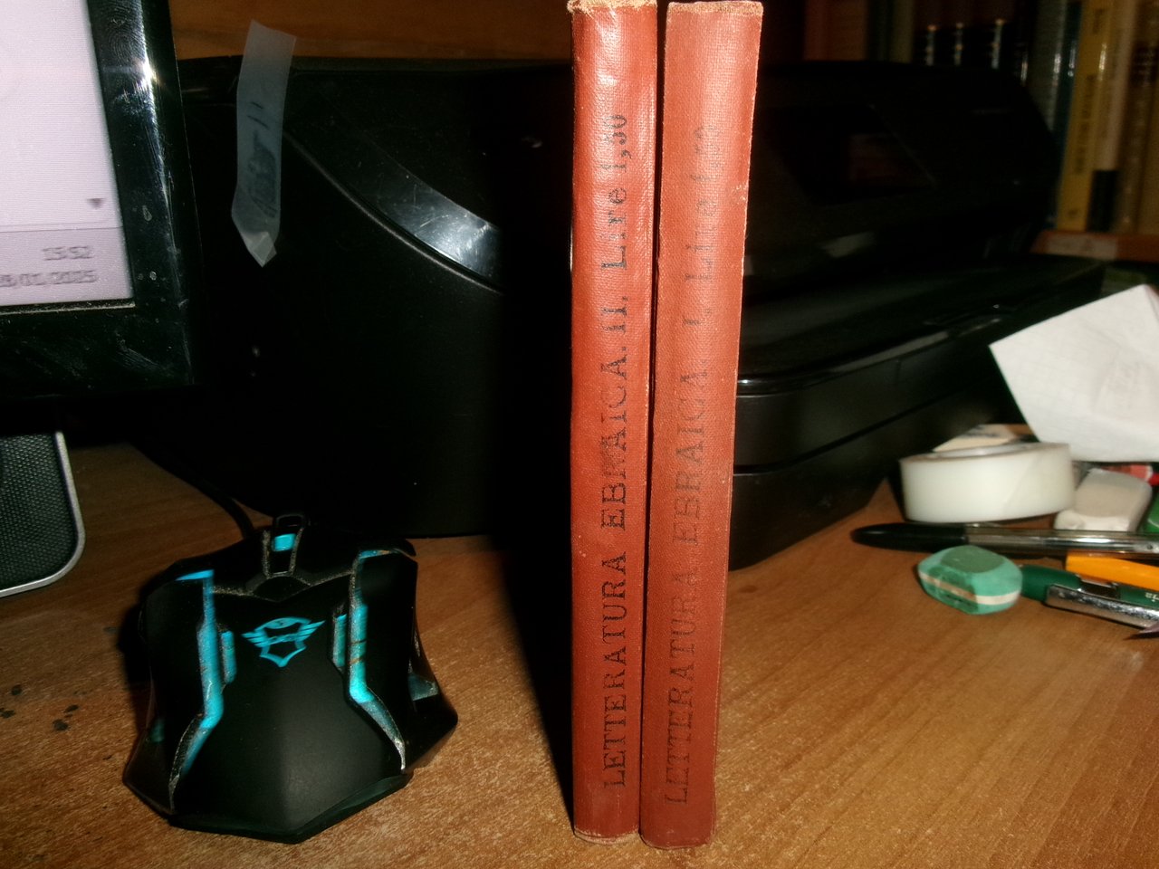 ALBERTO REVEL. Letteratura Ebraica - 2 volumi manuali Hoepli 1888