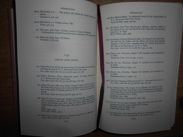 ALCHEMY. A Bibliography of English-Language Writings