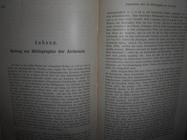 (Alchimia) Die Alchemie in älterer und neuerer Zeit