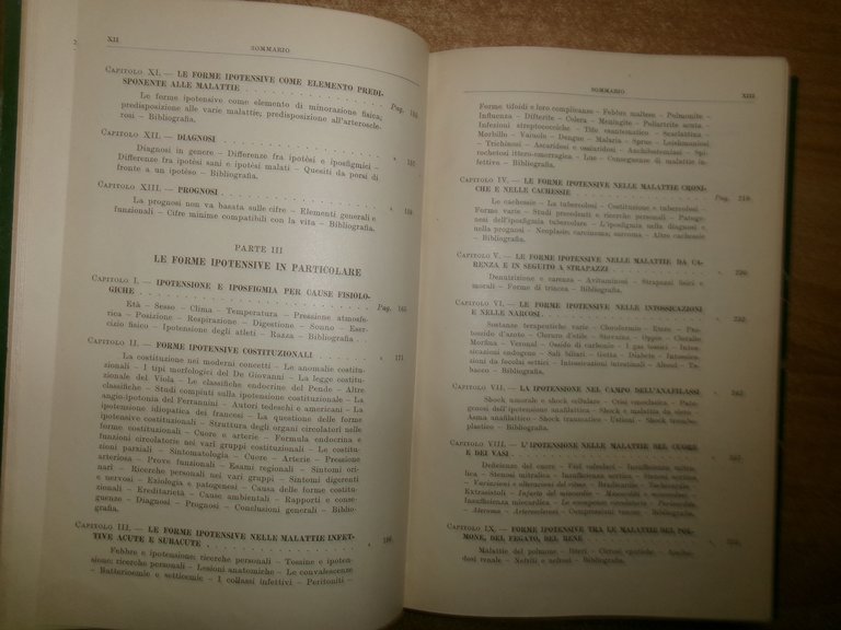 ALDO LUISADA. Ipotensione e Iposfigmia deficienze di circolo... 1929