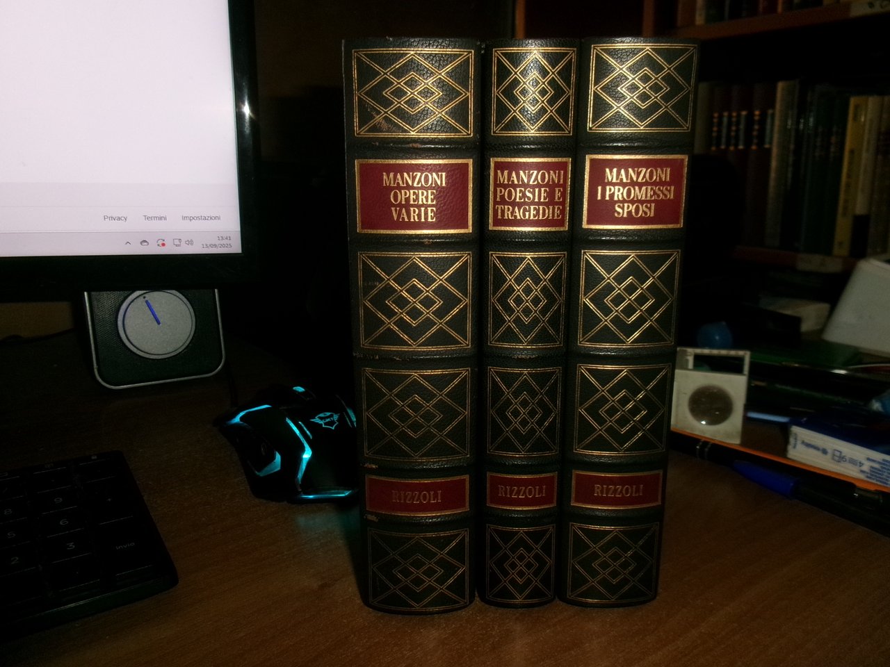 ALESSANDRO MANZONI. I Promessi Sposi. OPERE in 3 volumi 1961