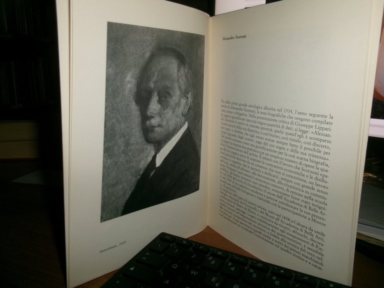 ALESSANDRO SCORZONI. (Calcara, Bologna, 1858 - 1933. PAOLO STIVANI 1988