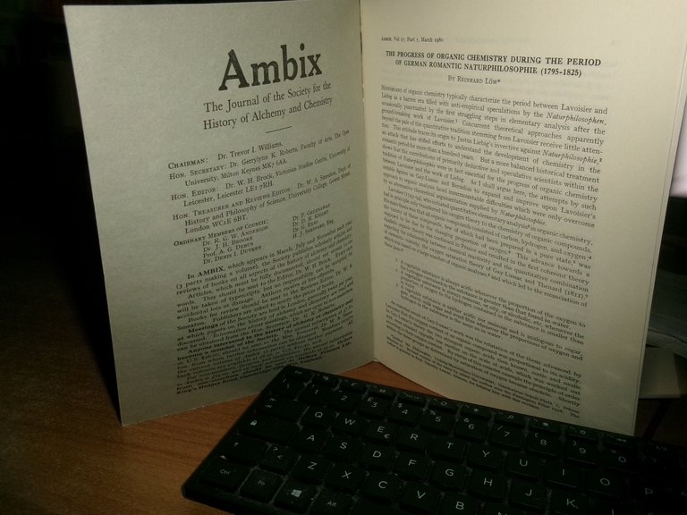 AMBIX The Journal of the Society for the History of …