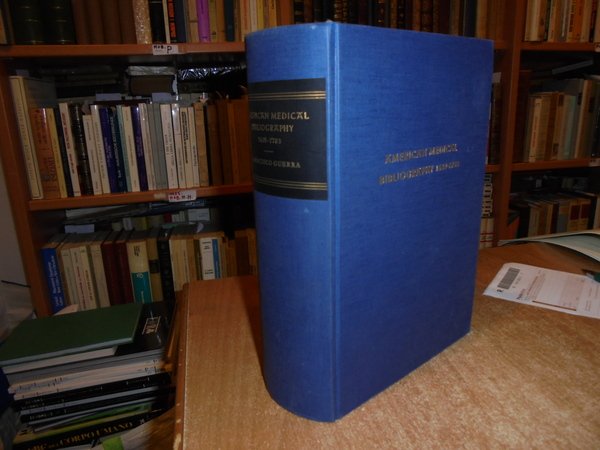 American Medical Bibliography, 1639-1783