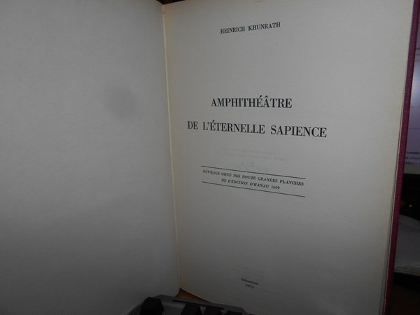 Amphithéâtre de l'Eternelle Sapience