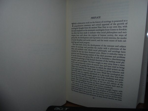 An Introduction to the HISTORY OF SOCIOLOGY