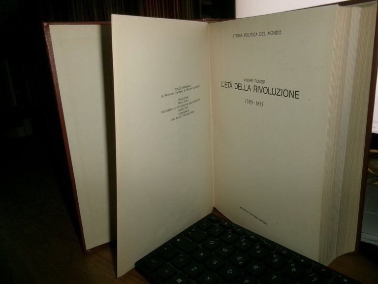 André Fugier. L' Età della Rivoluzione 1789-1815 - Volume 4 …