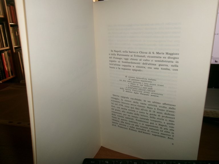 ANDREA RUSSO. Stefano Delle Chiaie (1794-1860) Naturalista, Farmacologo... 1967