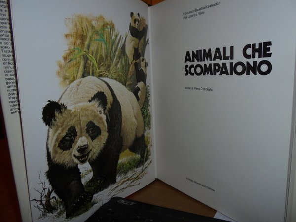 ANIMALI CHE SCOMPAIONO