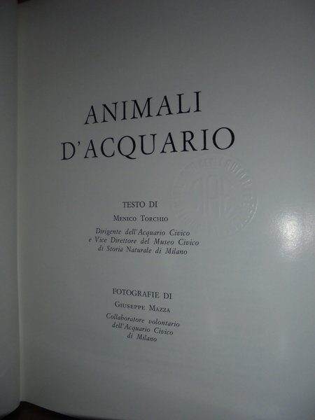 Animali d' Acquario