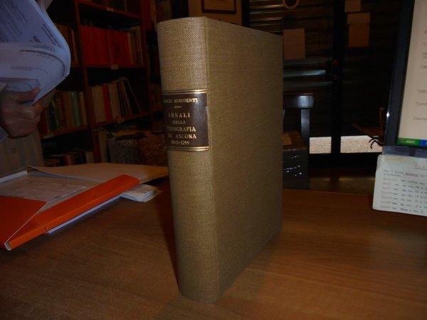 Annali della Tipografia in Ancona 1512 - 1799 | Immagine Gallery 1