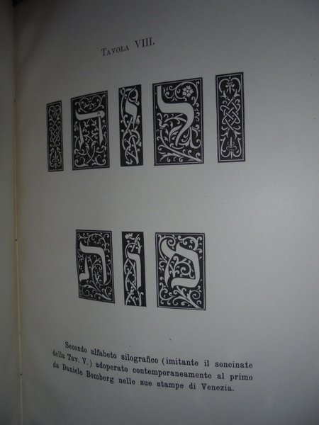 Annali Tipografici del Soncino. XV - XVI secolo