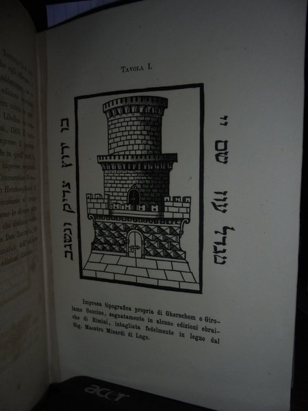 Annali Tipografici del Soncino. XV - XVI secolo