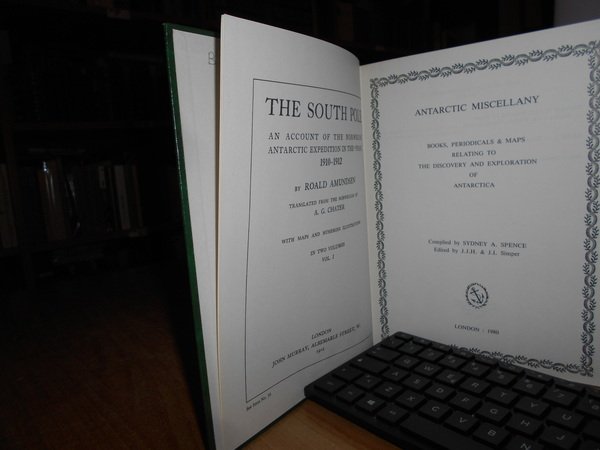 ANTARTIC MISCELLANY. Books, Periodicals & Maps relating to the Discovery …