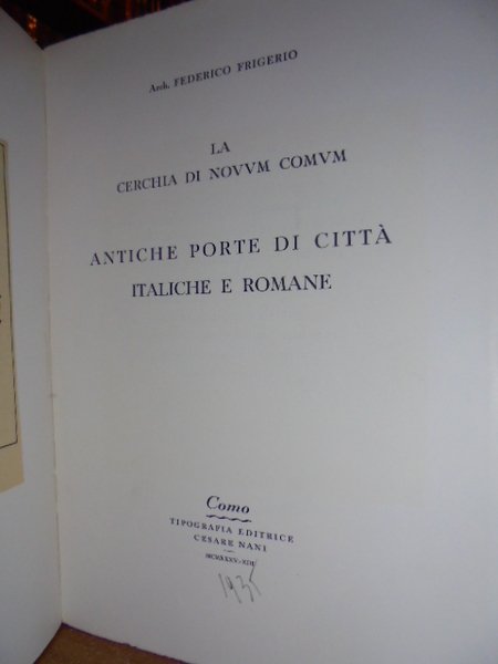 Antiche Porte di Città Italiche e Romane