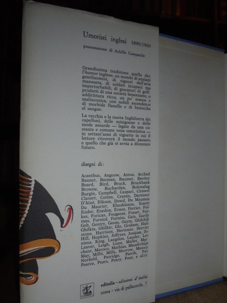 (Antologia dell' Umorismo). UMORISTI Tedeschi - Francesi - Inglesi