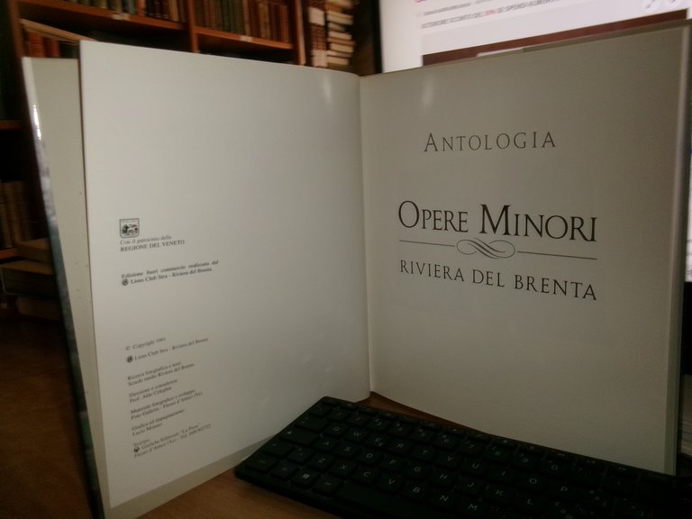 Antologia. OPERE MINORI. RIVIERA DEL BRENTA 1991