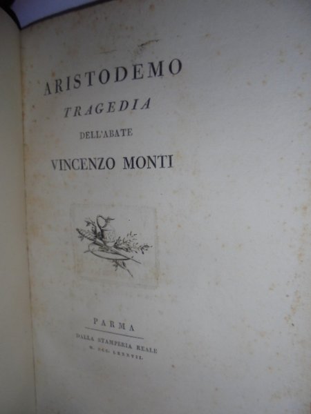 ARISTODEMO. Tragedia