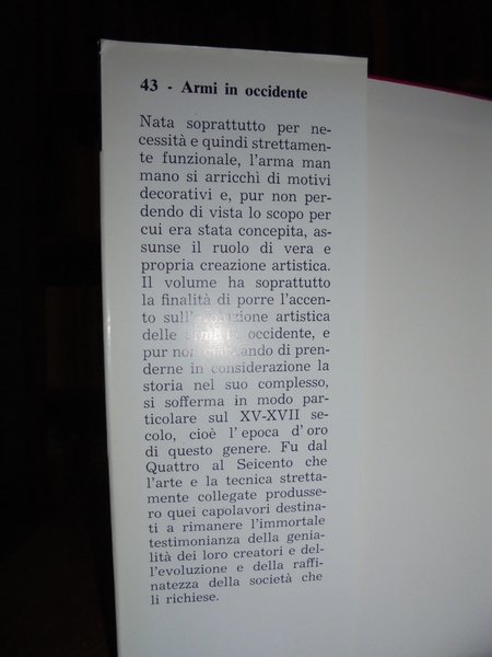 Armi in Occidente. Le arti e gli stili in ogni …