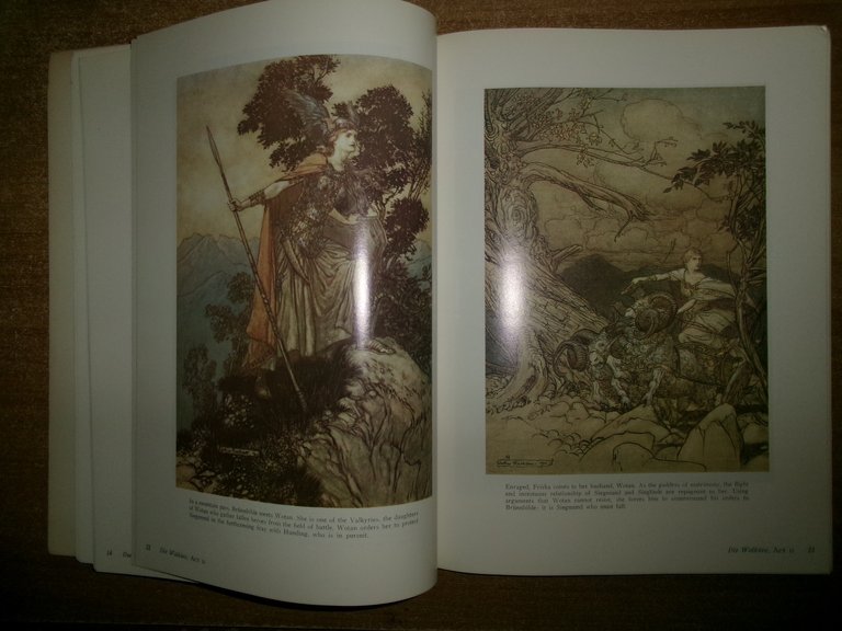 ARTHUR RACKHAM Rackham's Color Illustrations for WAGNER'S RING 1979