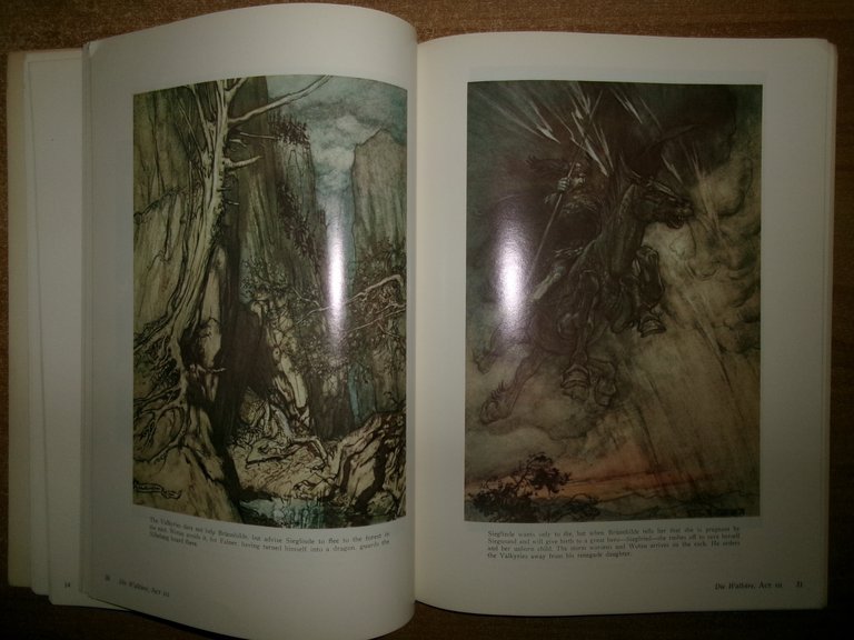 ARTHUR RACKHAM Rackham's Color Illustrations for WAGNER'S RING 1979
