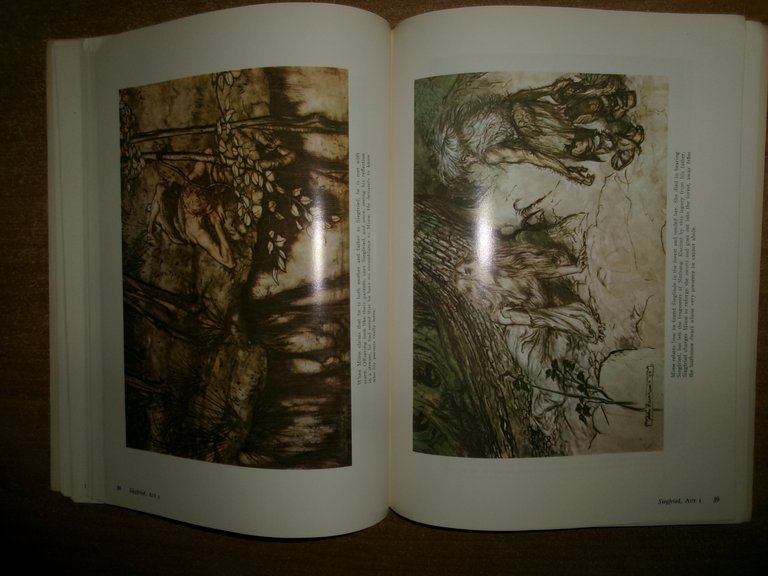 ARTHUR RACKHAM Rackham's Color Illustrations for WAGNER'S RING 1979
