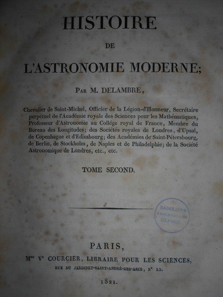 (Astronomia) Histoire de l' Astronomie Ancienne. Histoire de l' Astronomie …