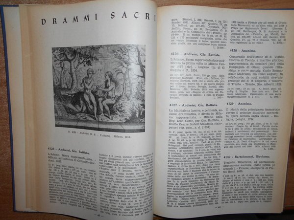 Autori Italiani del '600. Libreria Vinciana 1948 - 1951