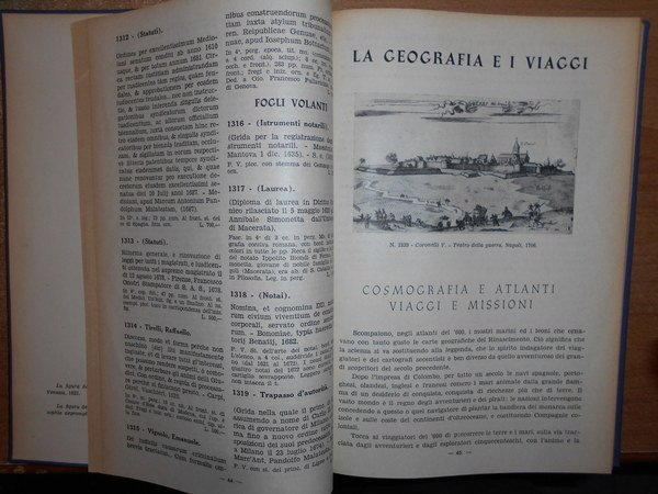 Autori Italiani del '600. Libreria Vinciana 1948 - 1951