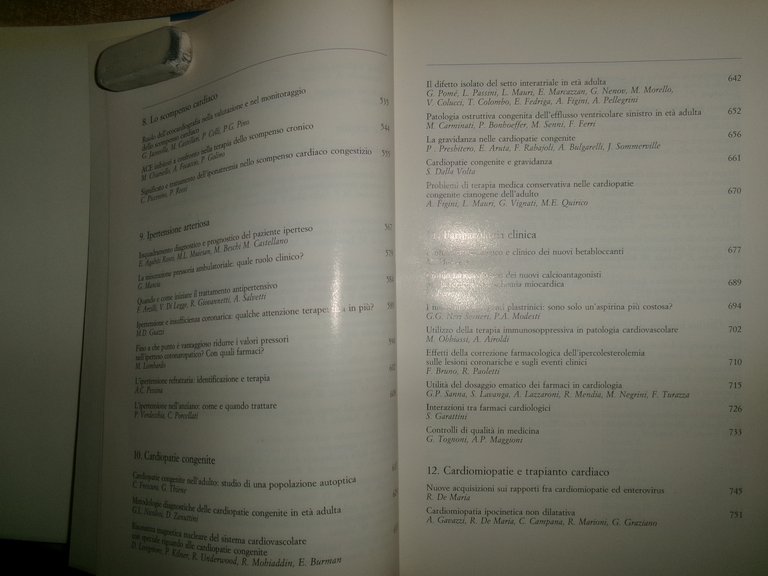 Autori Vari. CARDIOLOGIA 1990 Testi di aggiornamento e Atti del …