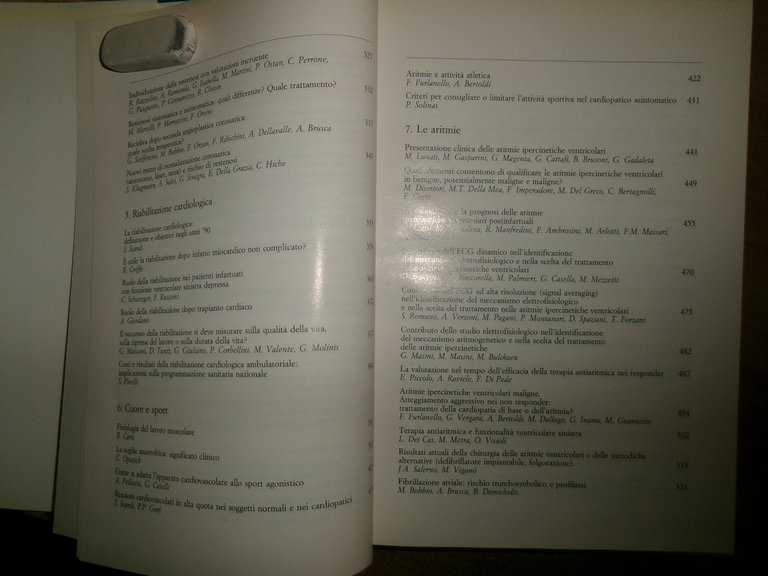 Autori Vari. CARDIOLOGIA 1990 Testi di aggiornamento e Atti del …