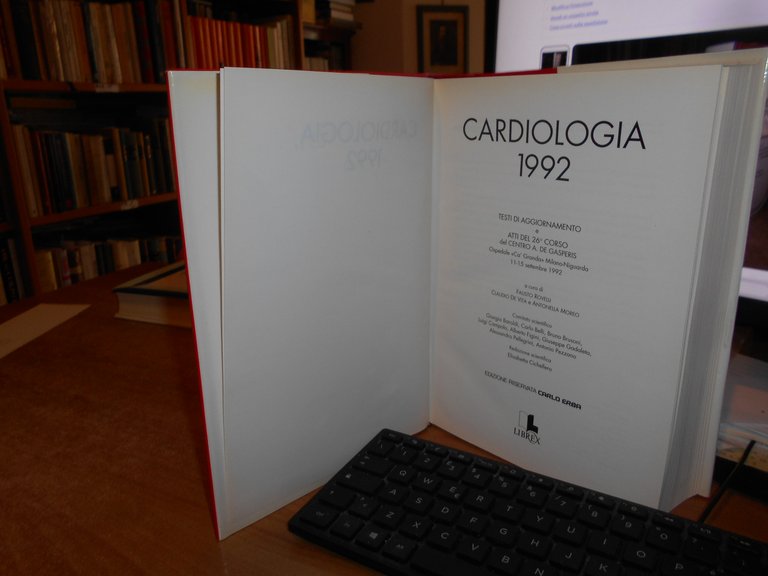 Autori Vari. CARDIOLOGIA 1992 Testi di aggiornamento e Atti del …