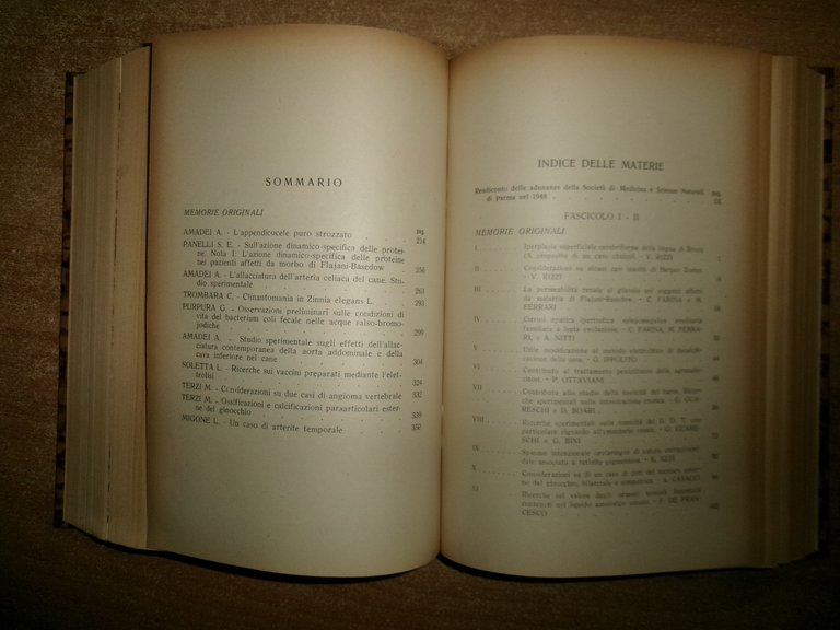AUTORI VARI.L' ATENEO PARMENSE 1947 della R. Università e della …