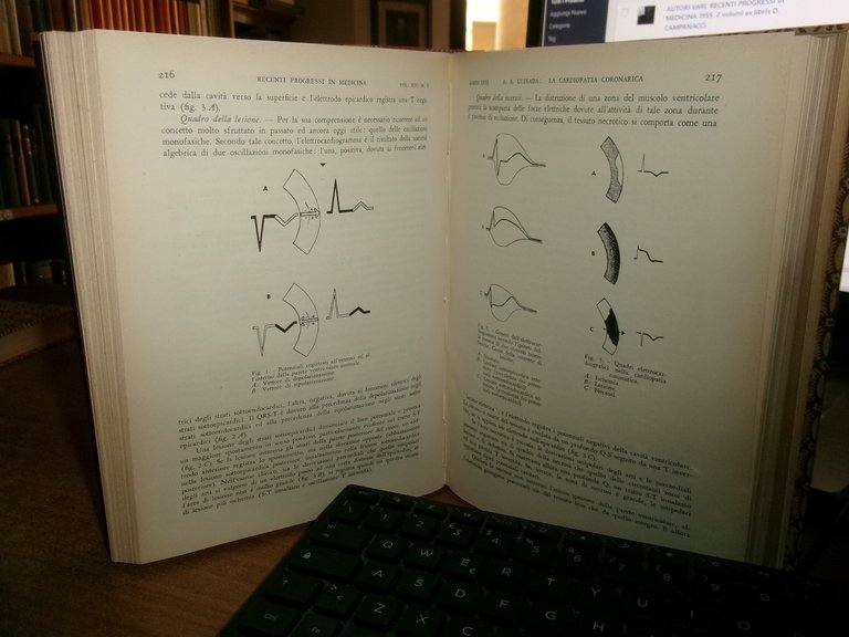 AUTORI VARI. RECENTI PROGRESSI in MEDICINA 1953. 2 volumi ex …