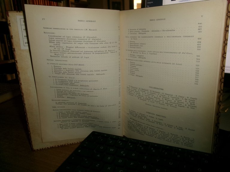 AUTORI VARI. RECENTI PROGRESSI in MEDICINA 1953. 2 volumi ex …