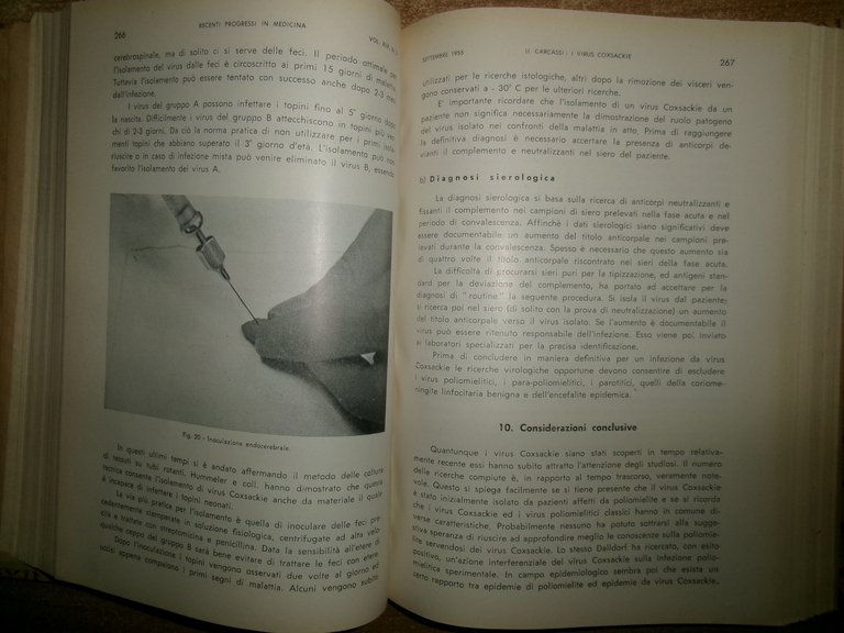 AUTORI VARI. RECENTI PROGRESSI in MEDICINA 1955. 2 volumi ex …