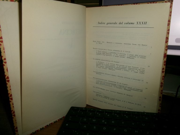 AUTORI VARI. RECENTI PROGRESSI in MEDICINA 1962 - 2 volumi: …