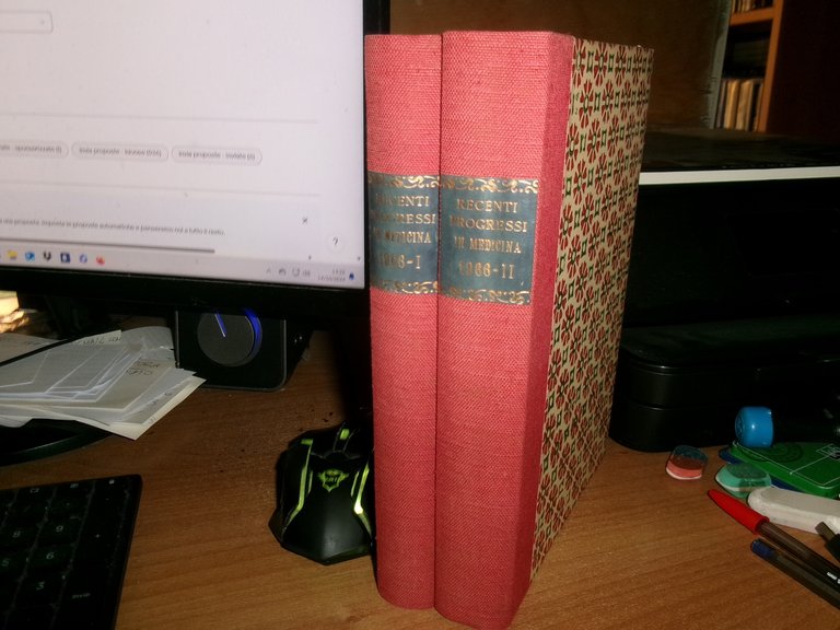 AUTORI VARI. RECENTI PROGRESSI in MEDICINA 1966 - 2 volumi: …
