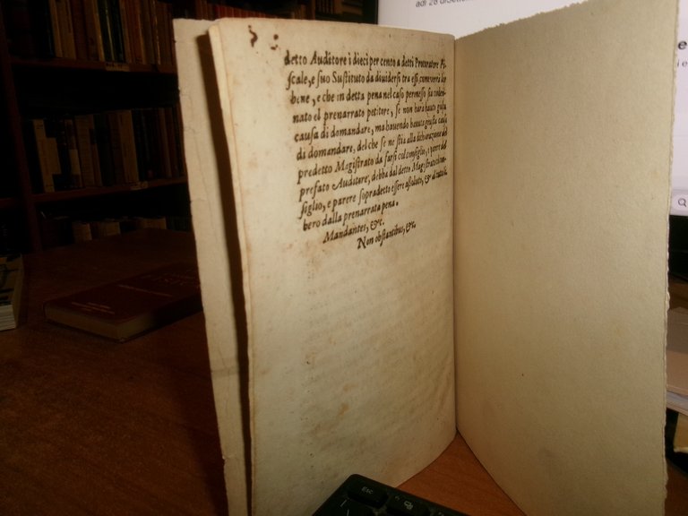 (Bando) Firenze. DELIBERAZIONE sopra certi ordini, che si debbono... 1555 | Immagine Gallery 2