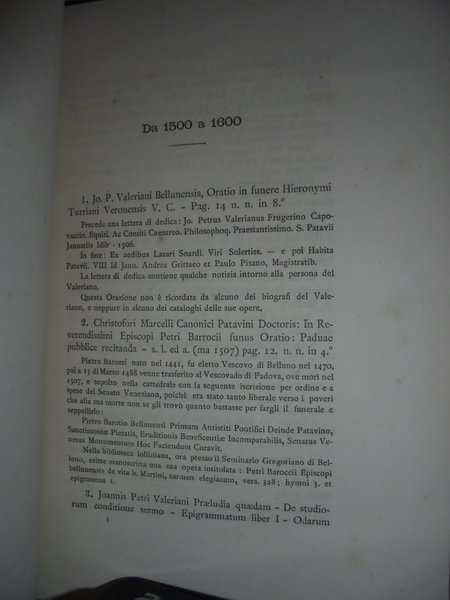 (Belluno) Bibliografia bellunese + Giunte alla Bibliografia Bellunese