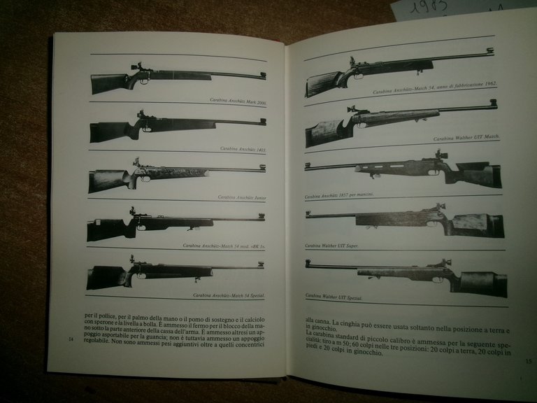 BERNDN KLINGNER. Il Tiro a Segno con la CARABINA... 1983